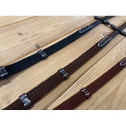 Riendas de algodón Jump'In Caoba Burdeos