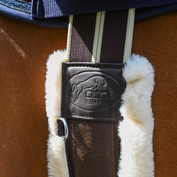 Cincha Anatómica Jump'In Safety One Choco / oveja cruda