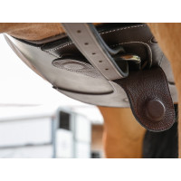 Cincha con protector elástico Safety Jump'In One Avellana Marr&amp;amp;amp;oacute;n