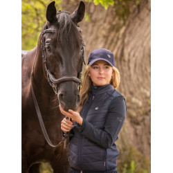 Chaleco sin mangas Jump'In Dax compatible con airbag Marino Azul marino