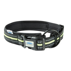 Collier pour chien Weatherbeeta réflechissant Negro / amarillo