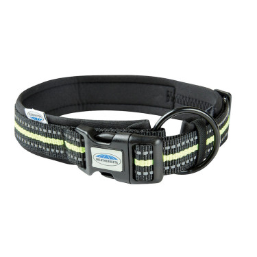 Collier pour chien Weatherbeeta réflechissant Negro / amarillo