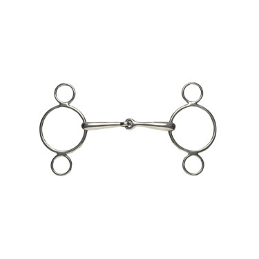 Mors Dutch Gag de 2 anillos Korsteel Mors Dutch Gag de 2 anillos Korsteel