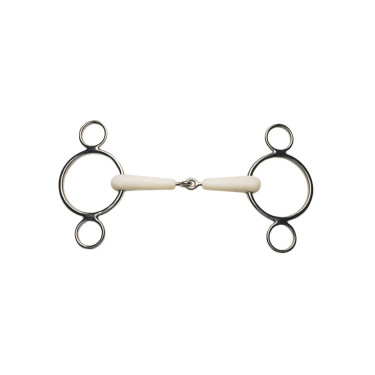 Mors Mullen de 2 anillos Flexi Korsteel Mors Mullen de 2 anillos Flexi Korsteel