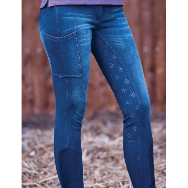 Pantalón Dublin vaquero mujer Shona Full Grip Impresión de Silicona Pantalón Dublin vaquero mujer Shona Full Grip Impresión de Silicona