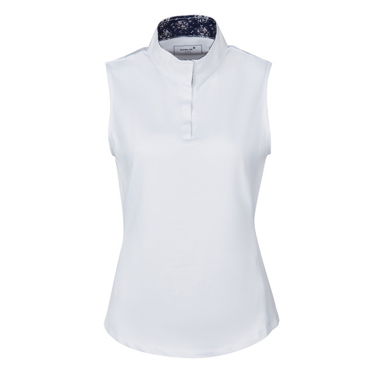 Polo de competición sin mangas Dublin mujer Ria Polo de competición sin mangas Dublin mujer Ria