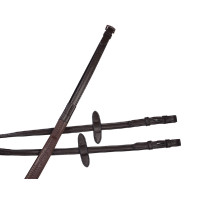 Riendas de goma Syntovia Collegiate Castaño Marrón