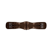 Sangle anatomique dressage en mousse Collegiate Castaño