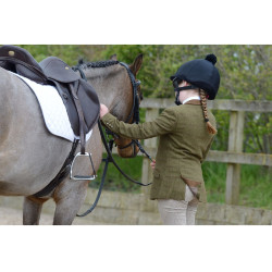 Chaqueta de concurso Dublin de tweed Castaño Marrón Chaqueta de concurso Dublin de tweed Castaño Marrón