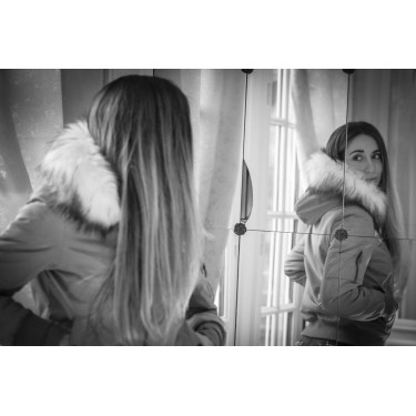 Cazadora Pénélope Lyon Azul marino