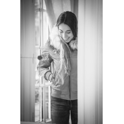 Cazadora Pénélope Lyon Azul marino