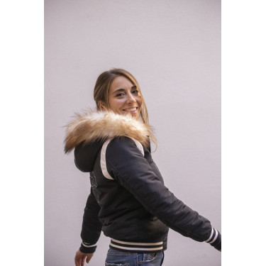 Cazadora Pénélope Lyon Azul marino