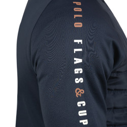 Chaqueta de hombre Aerolito Flags & Cup Gris pardo Marrón