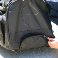 Bolsa de ruedas Equithème Sport Negro Bolsa de ruedas Equithème Sport Negro
