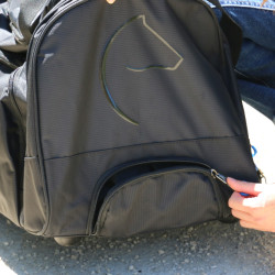 Bolsa de ruedas Equithème Sport Negro