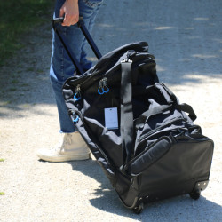 Bolsa de ruedas Equithème Sport Negro