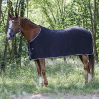 Manta polar Riding World Negro / Gris