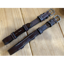 Montantes de filete cortas Jump'In week Caoba Burdeos