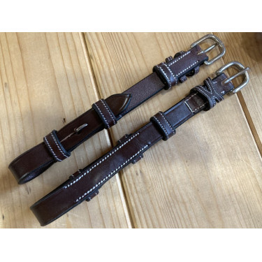 Montantes de filete cortas Jump'In week Caoba Burdeos