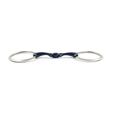 Mors Jump'In Blue Steel anillos grandes planos doble rotura Mors Jump'In Blue Steel anillos grandes planos doble rotura