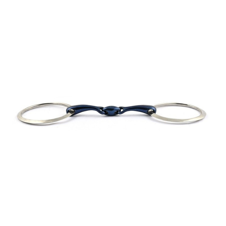 Mors Jump'In Blue Steel anillos grandes planos doble rotura