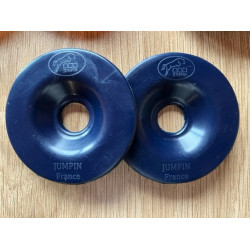 Arandelas de goma para bocados Jump'In natural Marino Azul marino