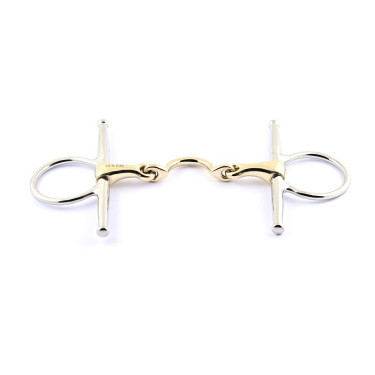 Muserola de agujas Jump'In de doble rotura con paso para la lengua Muserola de agujas Jump'In de doble rotura con paso para la lengua