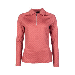 Camiseta funcional HKM Rosewood Allover Print