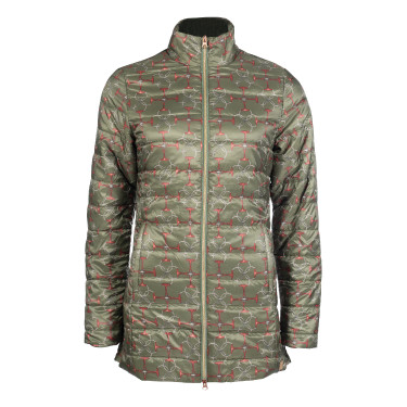 Chaqueta acolchada HKM Edinburgh Verde oliva