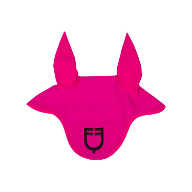 Capucha anti-moscas de tejido técnico con logo Equestro