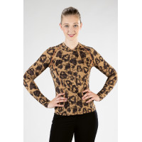 Camiseta Clolour Breeze de manga larga HKM Natural Marrón