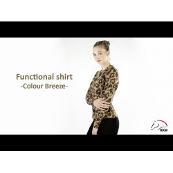 Camiseta Clolour Breeze de manga larga HKM Natural Marrón