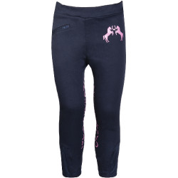 Legging HKM Pink Pony con rodilleras de silicona Legging HKM Pink Pony con rodilleras de silicona