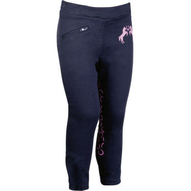 Legging HKM Pink Pony con rodilleras de silicona Legging HKM Pink Pony con rodilleras de silicona