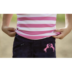 Legging HKM Pink Pony con rodilleras de silicona Legging HKM Pink Pony con rodilleras de silicona