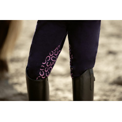 Legging HKM Pink Pony con rodilleras de silicona Legging HKM Pink Pony con rodilleras de silicona
