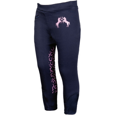 Legging HKM Pink Pony con rodilleras de silicona Legging HKM Pink Pony con rodilleras de silicona