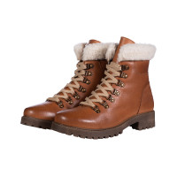 Botas con cordones Walker HKM Brandy Marrón