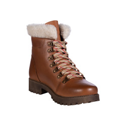 Botas con cordones Walker HKM Brandy Marrón