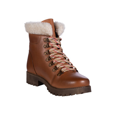 Botas con cordones Walker HKM Brandy Marrón