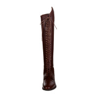 Botas Elegant Lace HKM Castaño Marr&amp;amp;amp;oacute;n
