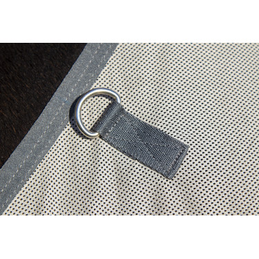 Cubre-moscas con flecos estilo con cubre-cuello desmontable HKM Cubre-moscas con flecos estilo con cubre-cuello desmontable HKM