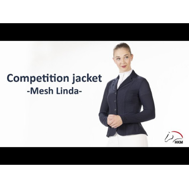 Chaqueta de concurso Mesh Linda HKM Azul oscuro