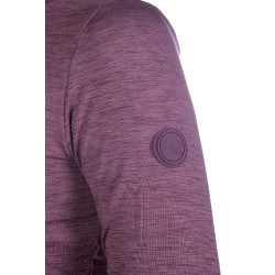 Camiseta de manga larga con cuello alto Arctic Bay HKM Lila oscuro Violeta Camiseta de manga larga con cuello alto Arctic Bay HKM Lila oscuro Violeta