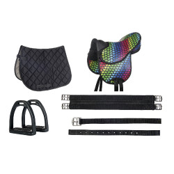 Silla para Shetland set Colourful HKM Silla para Shetland set Colourful HKM