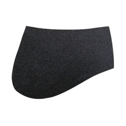 Alfombra de oveja auténtica HKM Negro / naturaleza