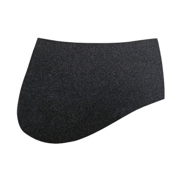 Alfombra de oveja auténtica HKM Negro / naturaleza