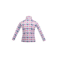 Camiseta funcional Hearts Kids HKM Blanco / rosa vivo Motifs