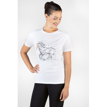 Camiseta HKM Caballo Geométrico Camiseta HKM Caballo Geométrico