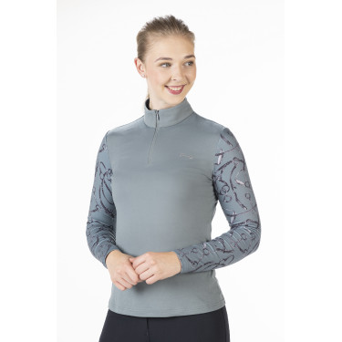 Camiseta funcional Monaco Style HKM Salvia Violeta